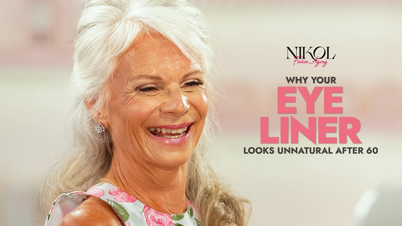 Why Your Eye Liner Looks Unnatural After 60 | Nikol Johnson