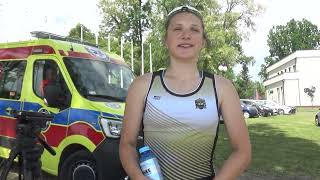 Julia Kotkowiak z Poznań Rowing Club. Sportowe pasje dzieli między wioślarstwem, a jeździectwem...