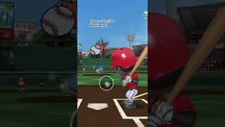 Ball is hit him place were doesn’t want #baseball #sports #hardball