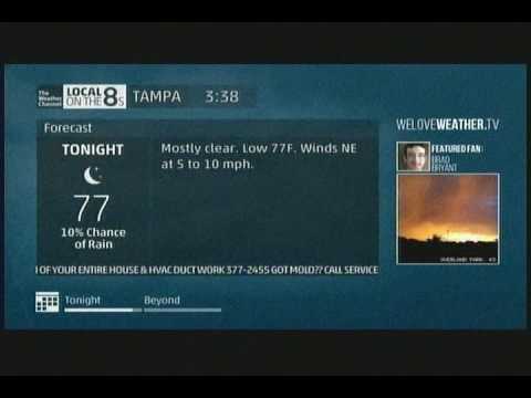 Intellistar 2 XD Local Forecast - Tampa, FL - September 23, 2016