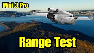 DJI Mavic Mini 3 Pro - Range Test - Brooks Island