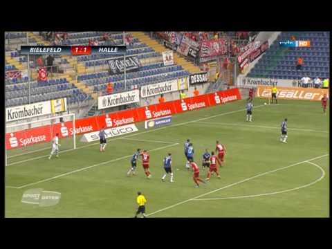 mdr: Arminia Bielefeld - Hallescher FC / 02.08.2014