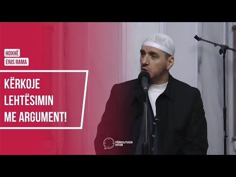 Kërkoje lehtësimin me argument! - Hoxhë Enis Rama