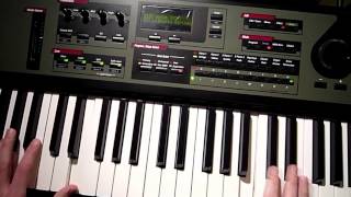 Video thumbnail for Kurzweil PC1X - Demo by novaXire