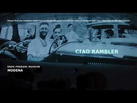 Thumbnail for Enzo Ferrari History Video in Enzo Ferrari Museum, Modena by Enzo Ferrari