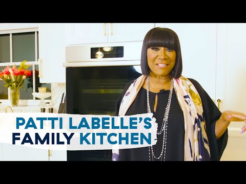 Patti LaBelle Shows Her Family Kitchen Where She...