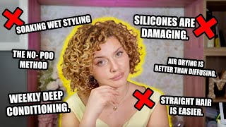 Curly Hair PROPAGANDA I’m Not Falling For — and Neither Should You 🚫