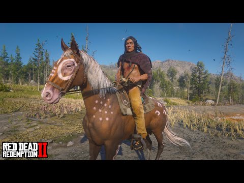 Playing as a Native American in Red Dead Redemption 2 | RDR2