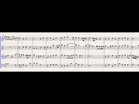 Cipriano da Rore A la dolce ombra: Tenor Line Silent