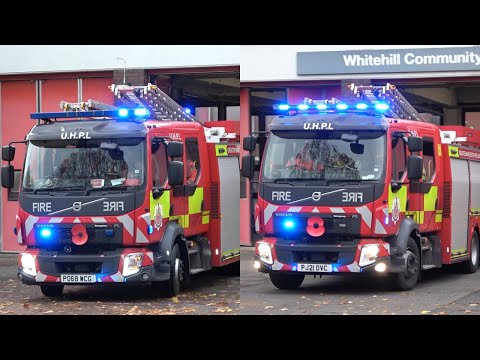 Whitehill Double Pump Turnout | Greater Manchester Fire & Rescue Service 