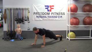 Windmill Push-Up exercise video thumbnail