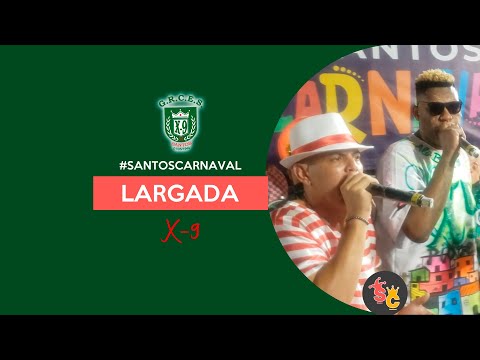 X9  A Pioneira (Santos) 2024 | Largada do Samba - Desfile Oficial