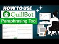 Quillbot tutorial : how to get quillbot premium for free 2022 ? || best AI paraphrasing tool