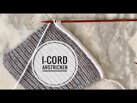 Knitting the I-cord