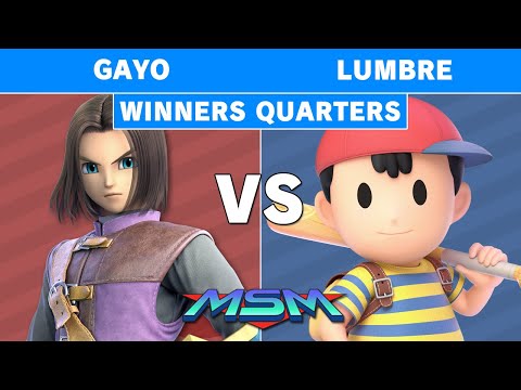 MSM Online 1 - Lumbre (Ness) Vs Gayo (Hero) Winners Quarters - Smash Ultimate