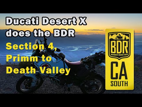 California BDR with the Ducati Desert X - Section 4