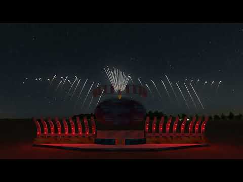 FWsim | Who wants to live forever ~ Bass Modulators ft. Bram Boender | Virtual fireworks show |