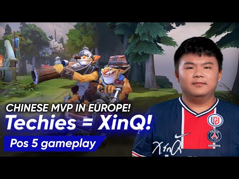BEST TECHIES in Dota 2 is PSG.LGD.XinQ! Gameplay in EU Pub
