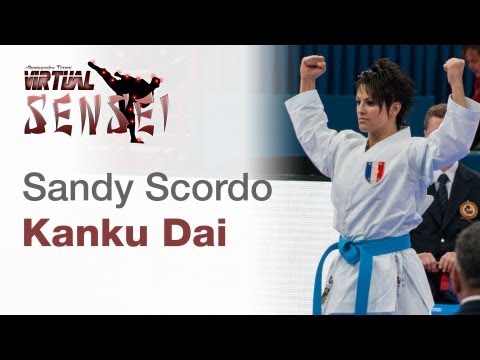 Sandy Scordo - Kata Kanku Dai - 21st WKF World Karate Championships Paris Bercy 2012