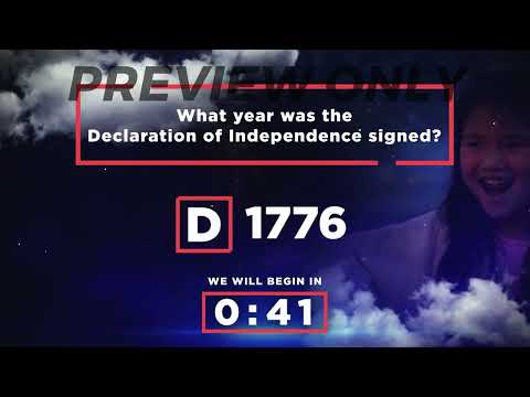 Video Downloads, 4th of July, July 4th Trivia 2: Countdown Video