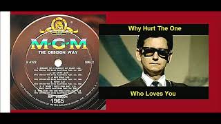 Roy Orbison - Why Hurt The One Who Loves You &#39;Vinyl&#39;