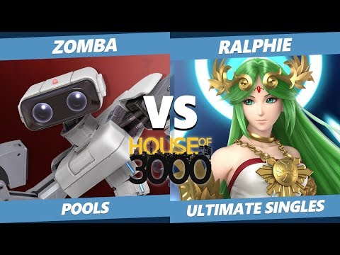 Xeno 201 Pools - Zomba (ROB) Vs. Ralphie (Palutena) Smash Ultimate - SSBU