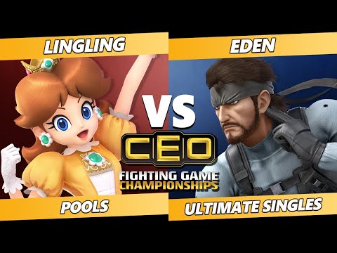 CEO 2021 - LingLing (Daisy) Vs. Eden (Snake) SSBU Ultimate Tournament