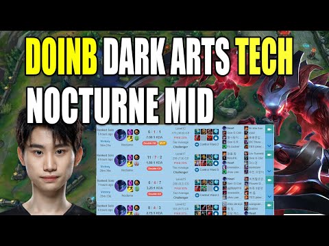 FPX Doinb Absolutely SMASHING KR Challenger With This Nocturne Mid Build!
