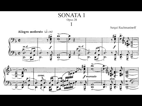 Rachmaninoff: Sonata No.1 in D Minor, Op.28 (Lugansky, Chochieva)