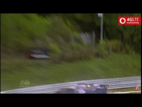24h Nordschleife 2016 - Glickenhaus P4/5 Crash Qualy 2