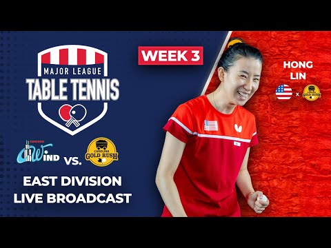 Major League Table Tennis Week 3 Live Stream | Chicago vs. Carolina