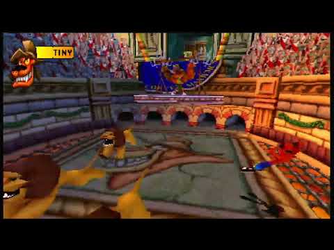 Crash bandicoot 3 warped (boss) tiny tiger