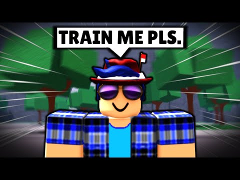 I Turned This MOBILE Kid Into An Unstoppable PRO Player.. 😈 | The Strongest Battlegrounds