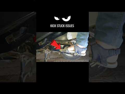 KICK START STUCK PROBLEM #shorts #hondaactiva #bikerepair #scooter
