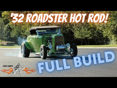 Stacey David's Rat Roaster! Late-60's Style '32 Ford Hot Rod Roadster FULL BUILD