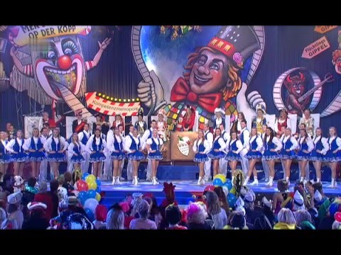 Tanzcorps Tollität Luftflotte bei Kölle Alaaf - Die Mädchensitzung 2016