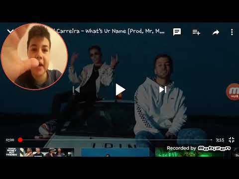 react what ur name waze ft david carreira