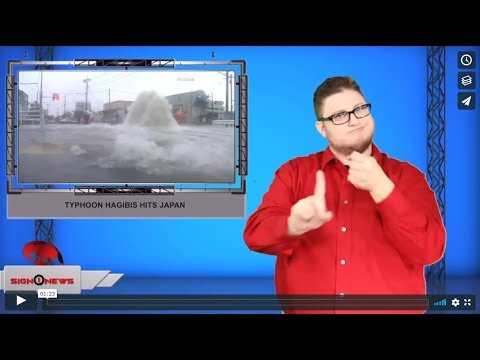 Typhoon Hagibis hits Japan (ASL - 10.13.19)