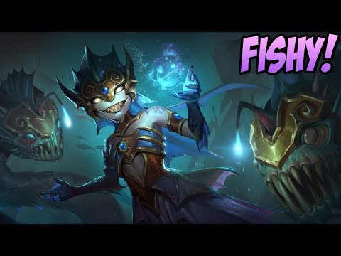 NEW TERROR OF THE DEEP SCYLLA SKIN! COOL CONCEPT! - Masters Ranked Duel - SMITE