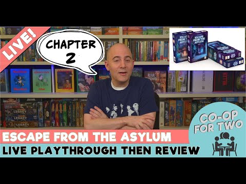 Escape From The Asylum: Chapter 2 - Narrative Puzzle Game Live