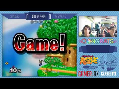 Jax Smash Weekly 1/5 - Sinbad(Shiek) Vs Weavans(Samus) - Melee Winners Finals