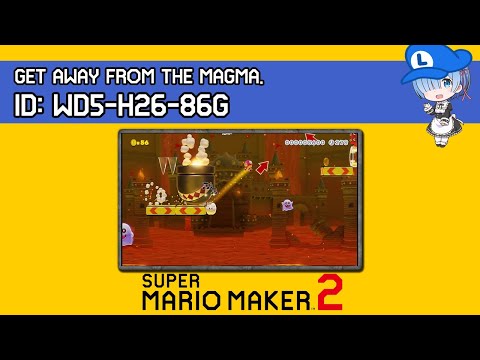 Get away from the Magma. ☆Halloween☆ - Super Mario Maker 2 Level Showcase
