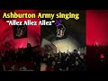 Ashburton Army Singing Allez Allez Allez