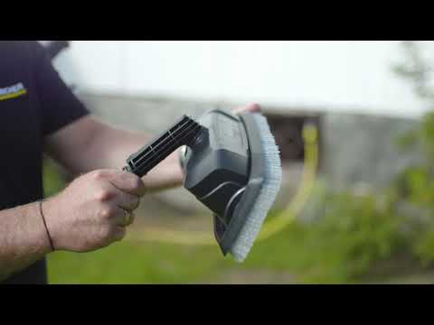 Rotacinio plovimo šepetys Karcher WB 130 SZ 2.644-060.0 video