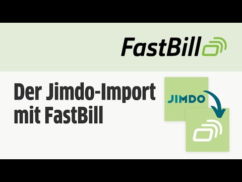 Jimdo-Import: So lädst du deine Jimdo-Bestellungen in FastBill hoch