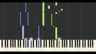 Piano Tutorial: Avril 14th (Aphex Twin) - Best HQ version  + free sheet music and MIDI file)