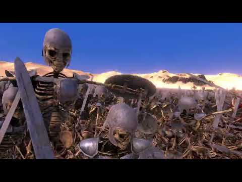 10K Skeleton Warriors vs 5K SPARTANS EPIC BATTLE - Ultimate Epic Battle Simulator