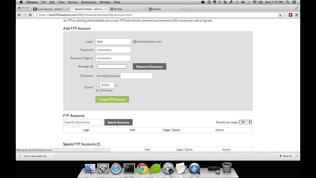 Sucuri - Submitting a Malware Removal Request
