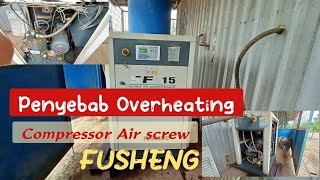 Download the video "Looking for the Cause of Overheating Screw Air Compressor Fusheng #fusheng #compressor"
