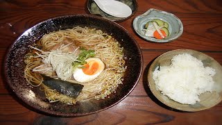 【飯動画】　支那そば＋白ごはん　「支那そば このみ」